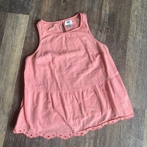 Old navy pink peplum top